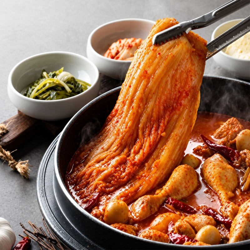 원주몰,[원주맛집 민병선식당] 묵은지닭볶음탕국내산 밀키트 1~2인